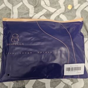 Shapellx Women's Shapewear - Navy & Peach Packaging